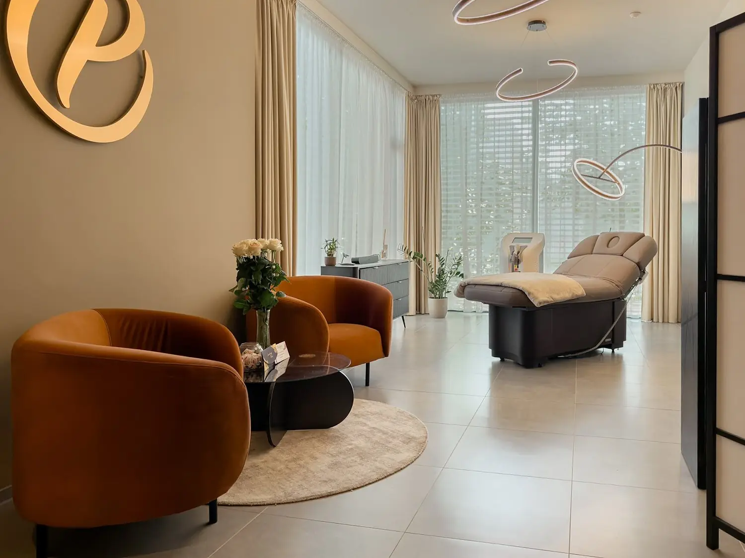 Recepcia a lounge kliniky Perfect Clinic Košice